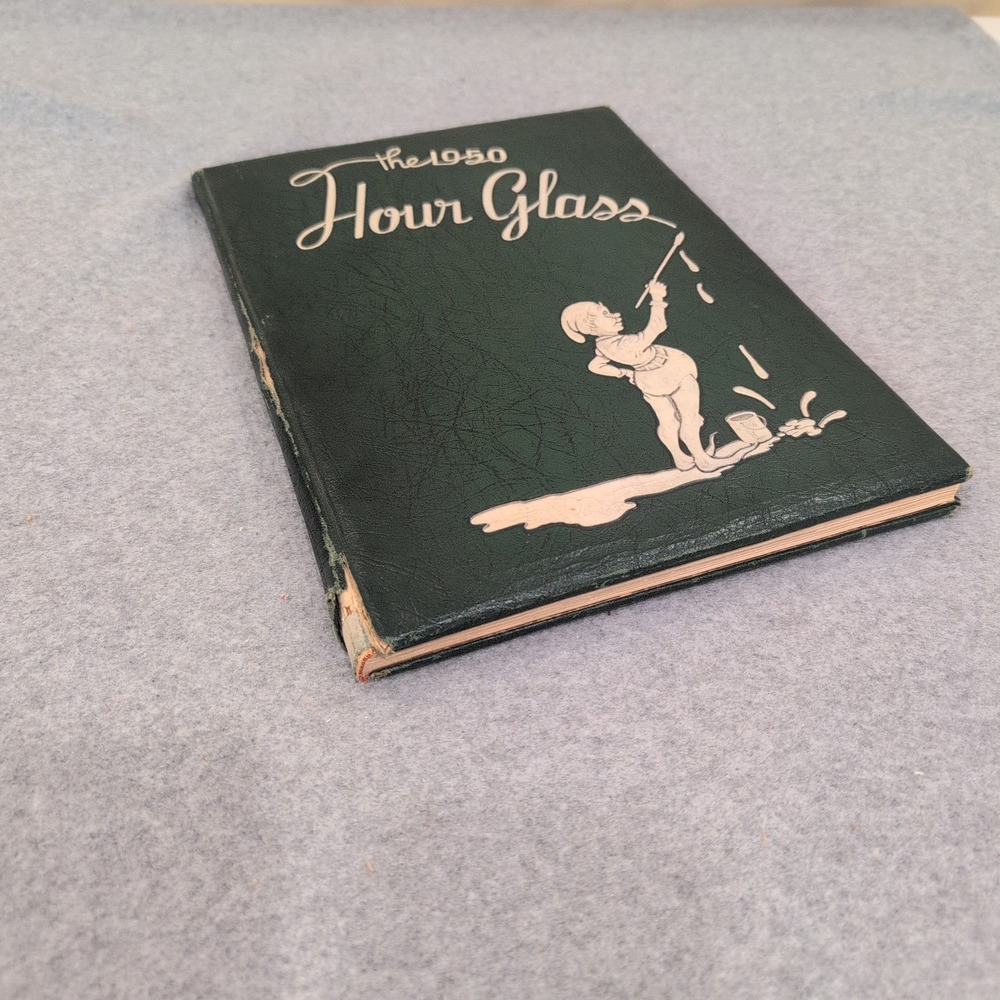 1950 The Hour Glass Anniston High School Yearbook Alabama Bulldogs Vol 31 - Picture 2 of 6